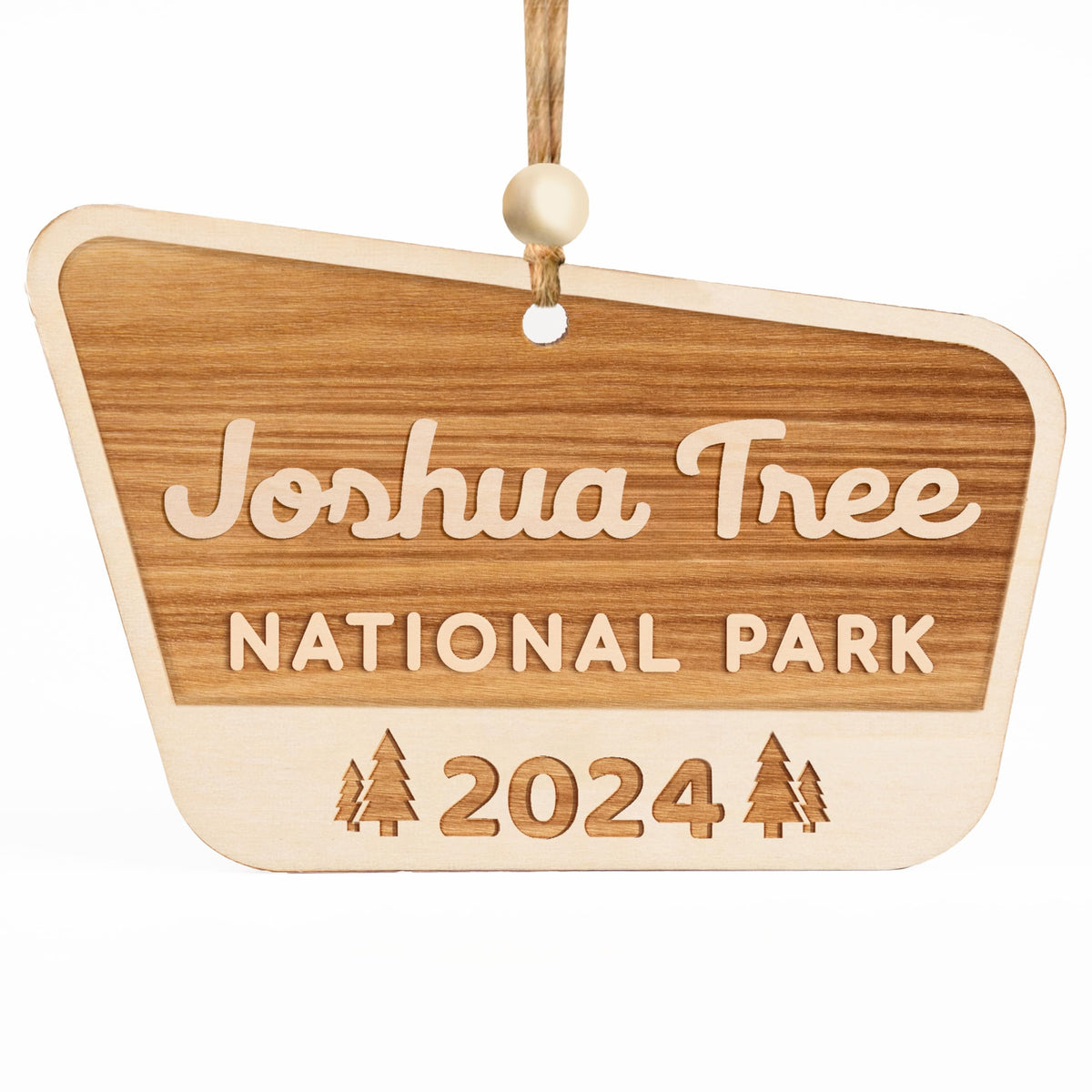 Wood National Park Ornaments Joshua Tree 2024 keepsake gift for travelers