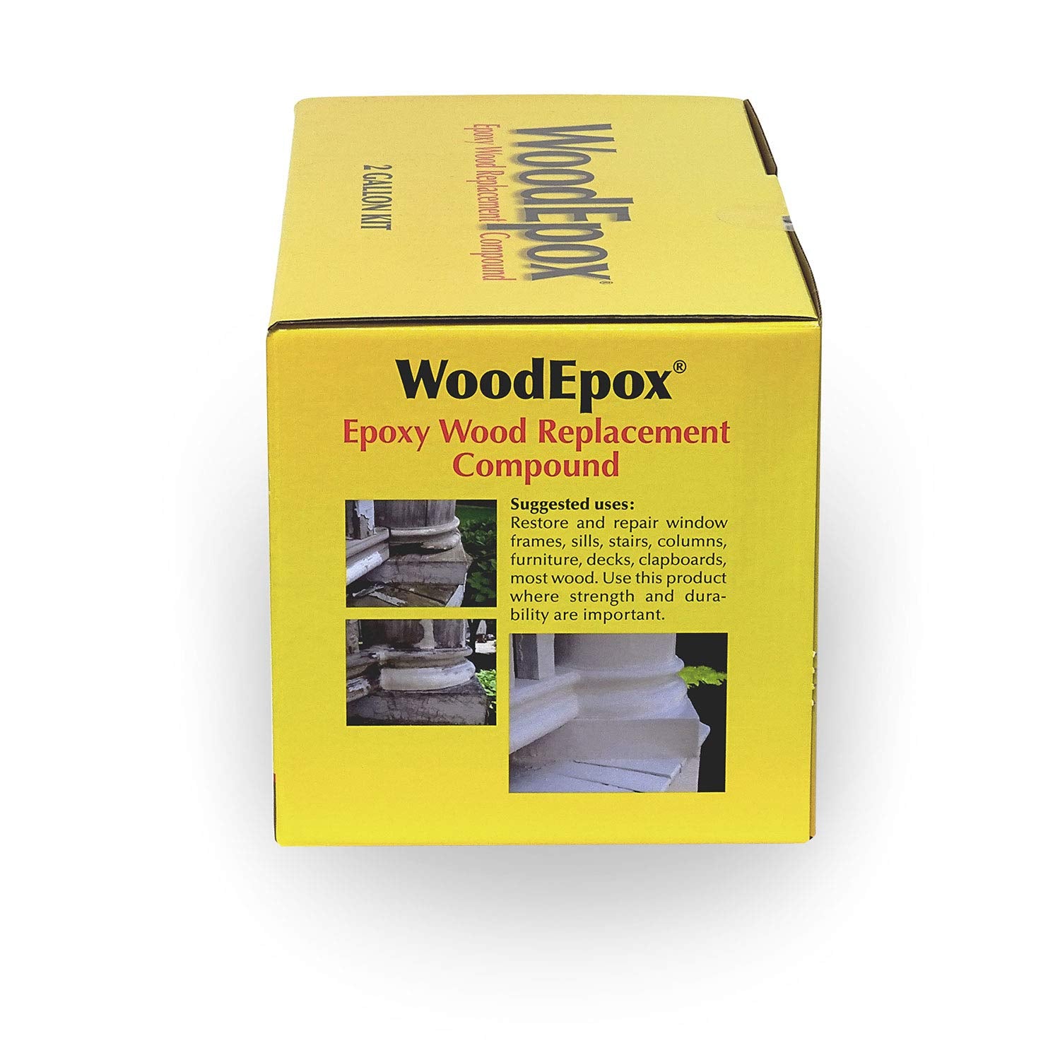 Interior and exterior wood repair epoxy in kit