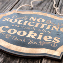 Wood sign suitable for farmhouse decor in living room kitchen
