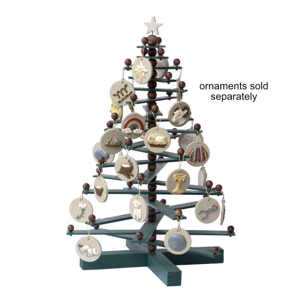 Jesse Tree ornament display stand assembly-free