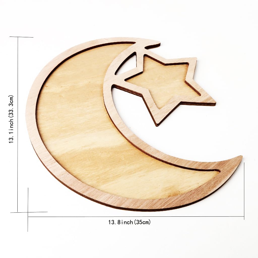 Ramadan Eid Mubarak tableware display tray