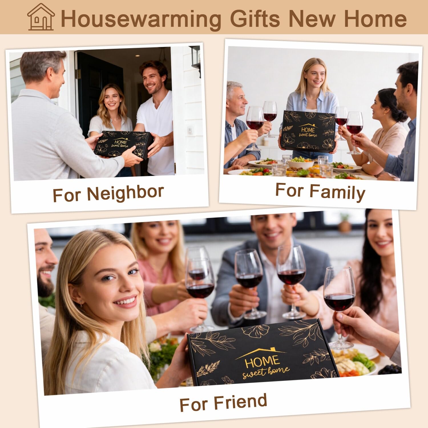Heat-insulating gloves with wooden kitchen tools