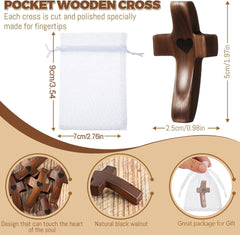 Fidget cross compact palm size for devotion