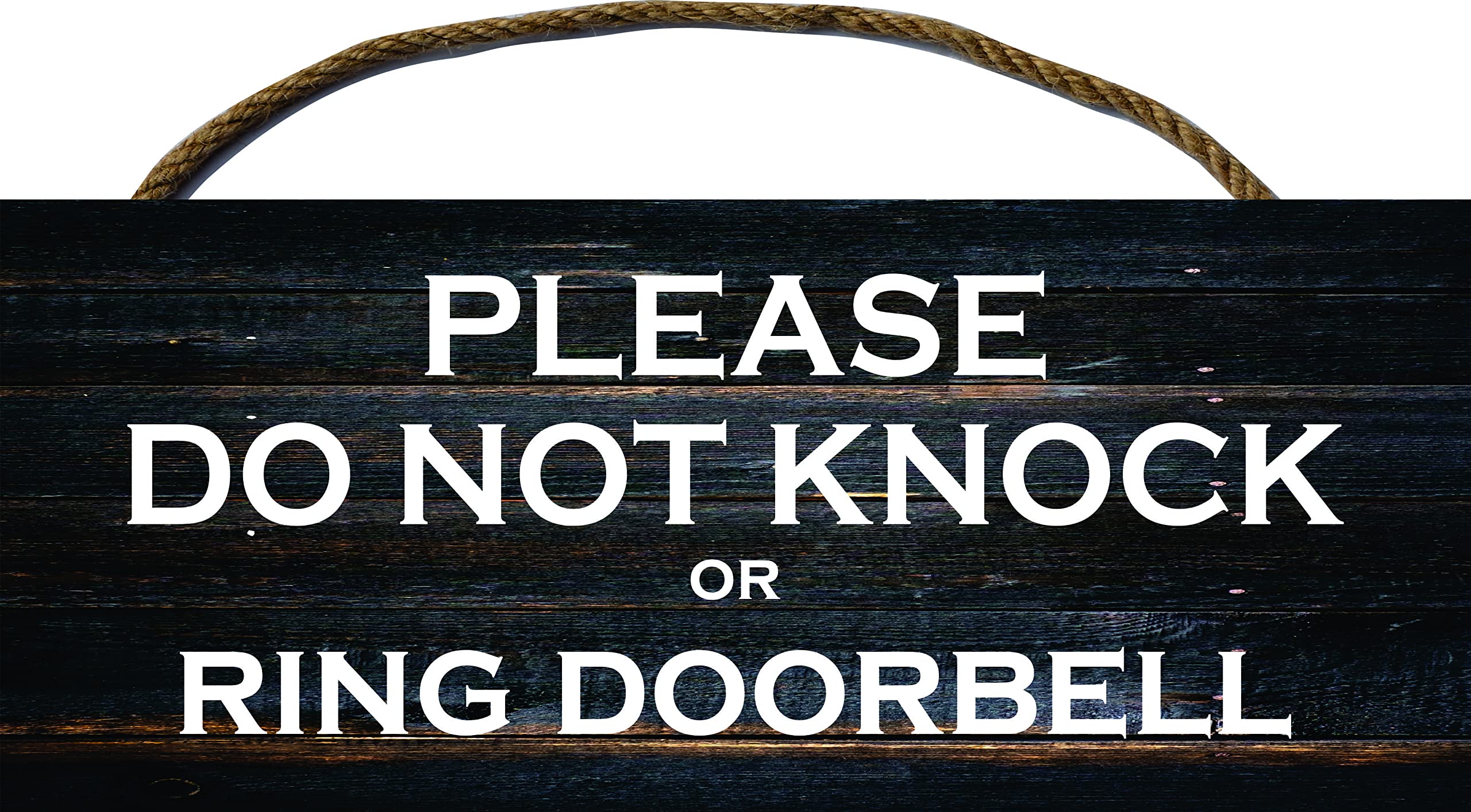 Wooden Do Not Disturb Door Sign 5x12 size