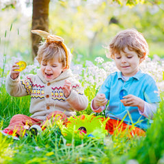 Kids friendly Easter themed percussion toy for rhythm