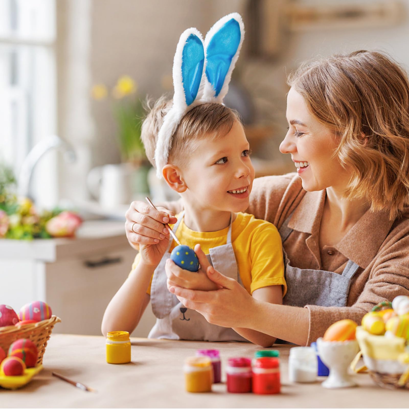 12 piece wooden eggs gift for kids