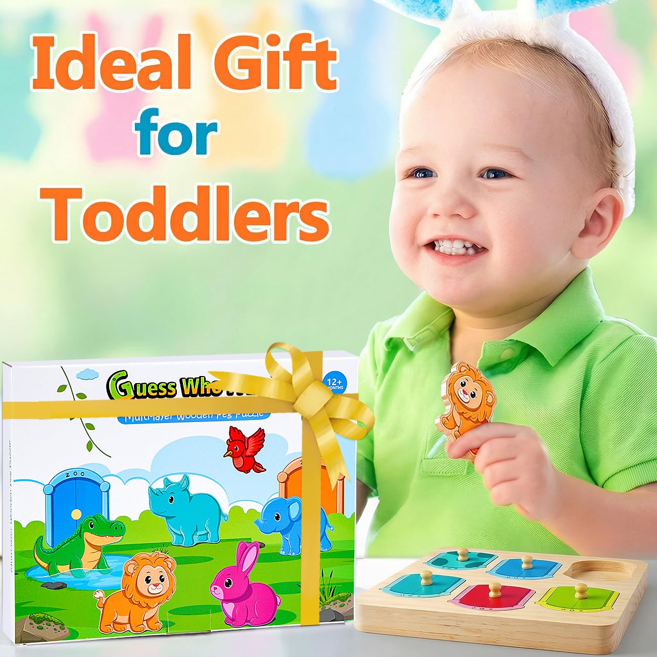 Gift-ready wooden puzzle packaging for birthdays and holidays