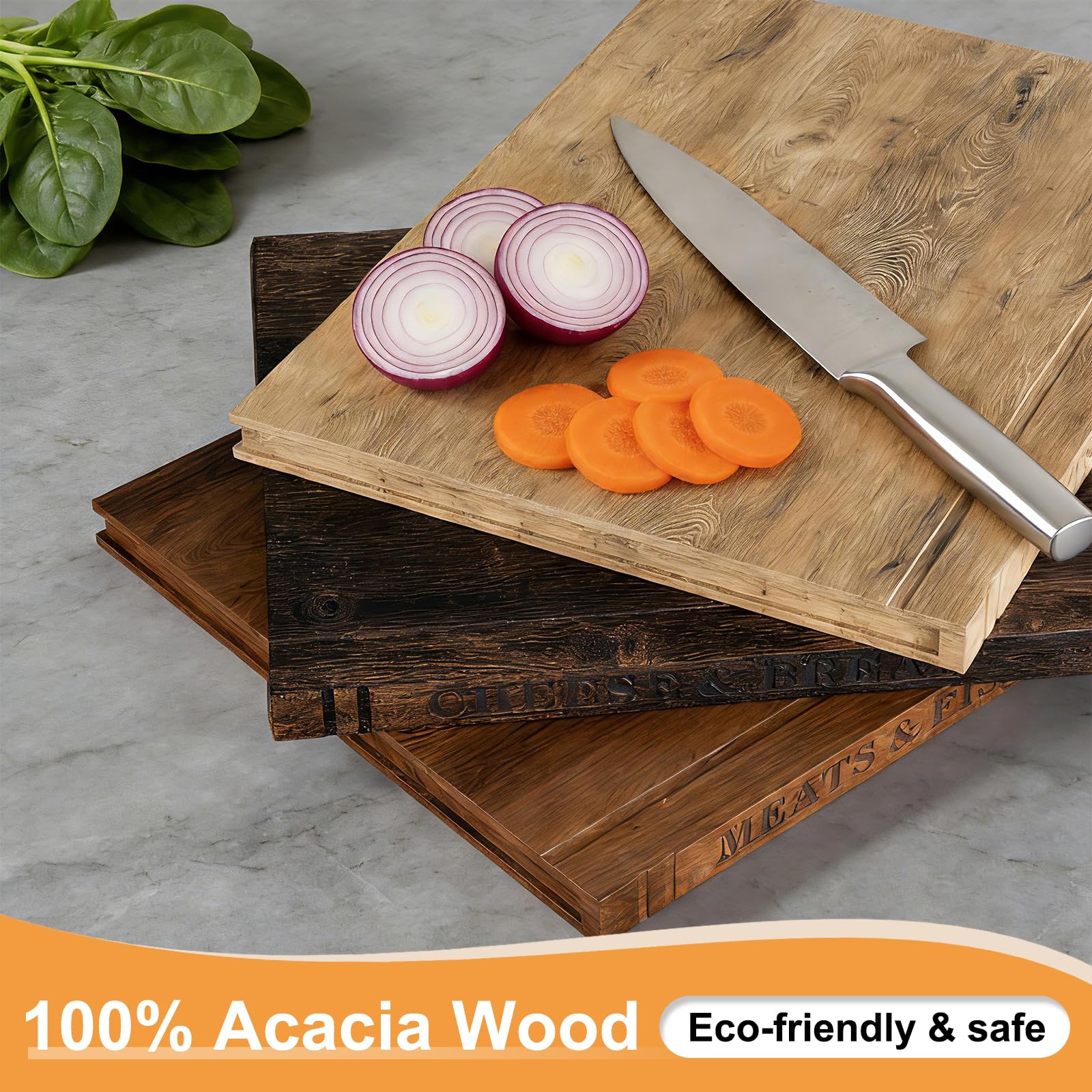 Meat and Fish board from Book Cutting Board Set