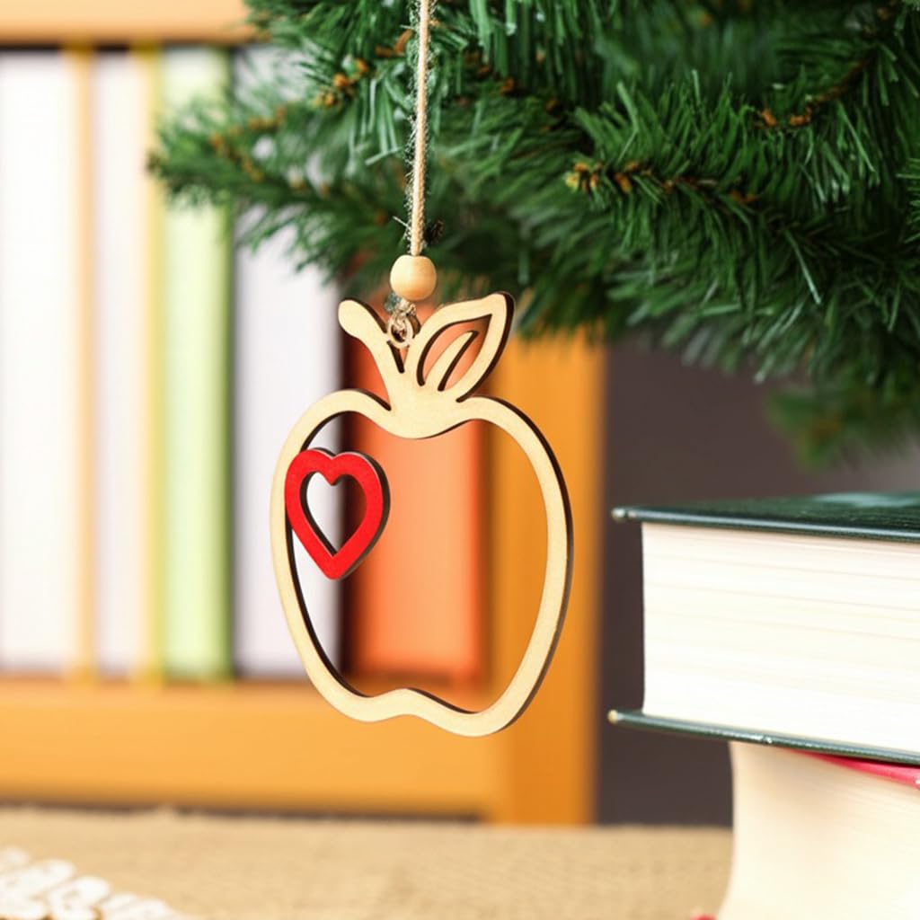 Gift-ready ornament includes inspirational card for teachers