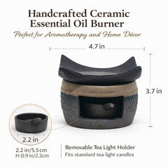 Wooden tongs included with Zen Ceramic Incense Holder