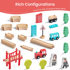 Toddler age 3+ Tiny Land train set with tracks