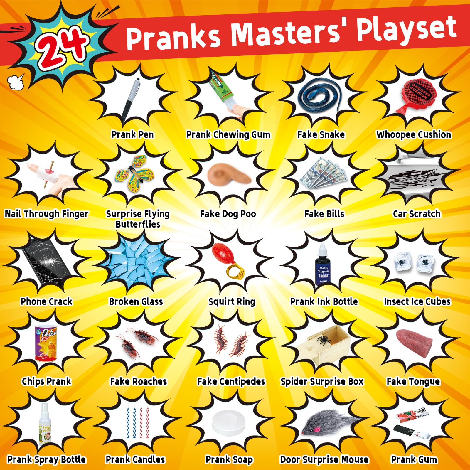 whoopee cushion prop in wookidel prank kit