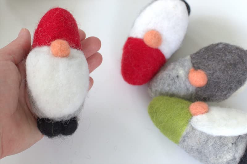Gnome decor for tiered trays and shelves