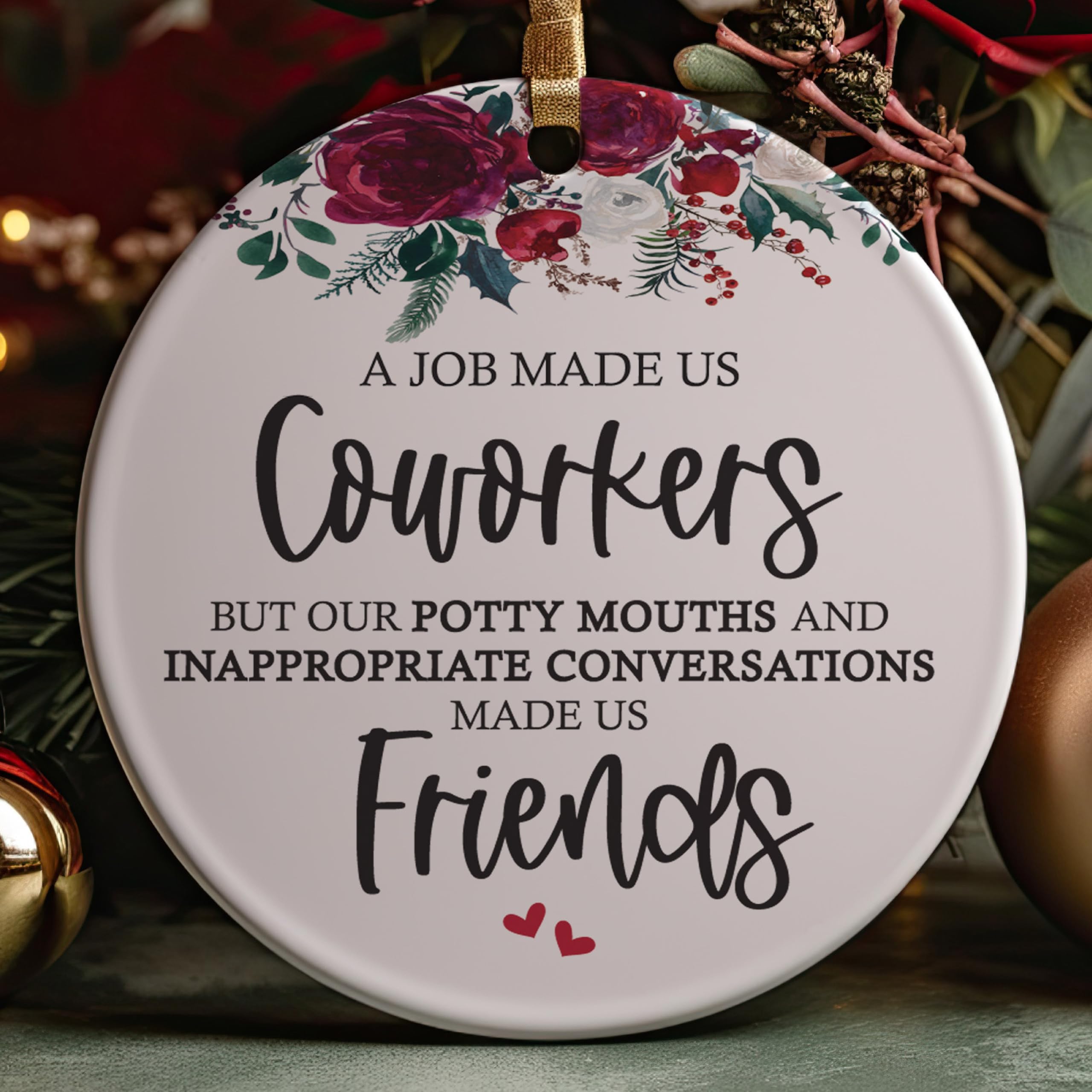 One-sided print back personalized option