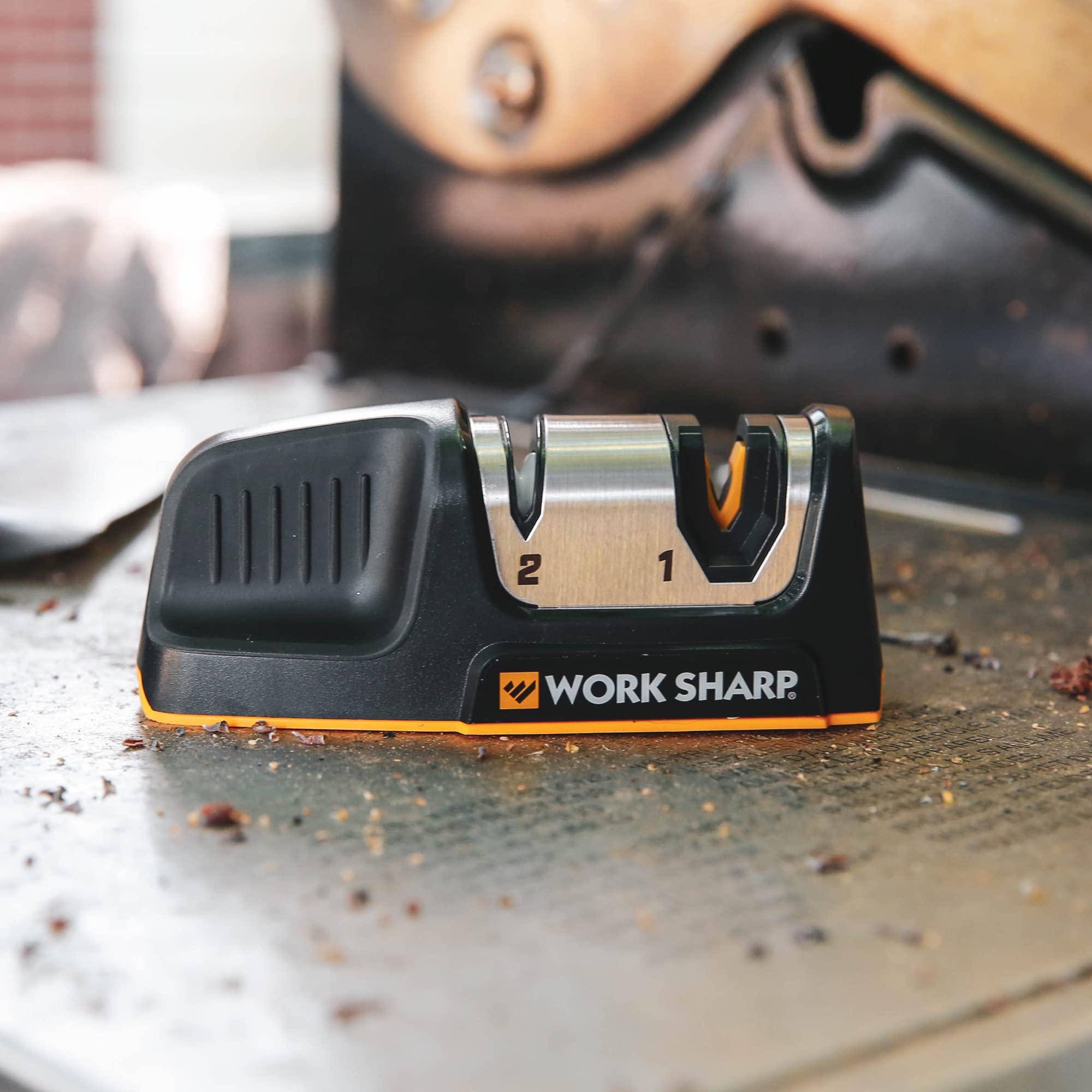 Work Sharp Kitchen Edge Knife Sharpener sharpens santoku knife