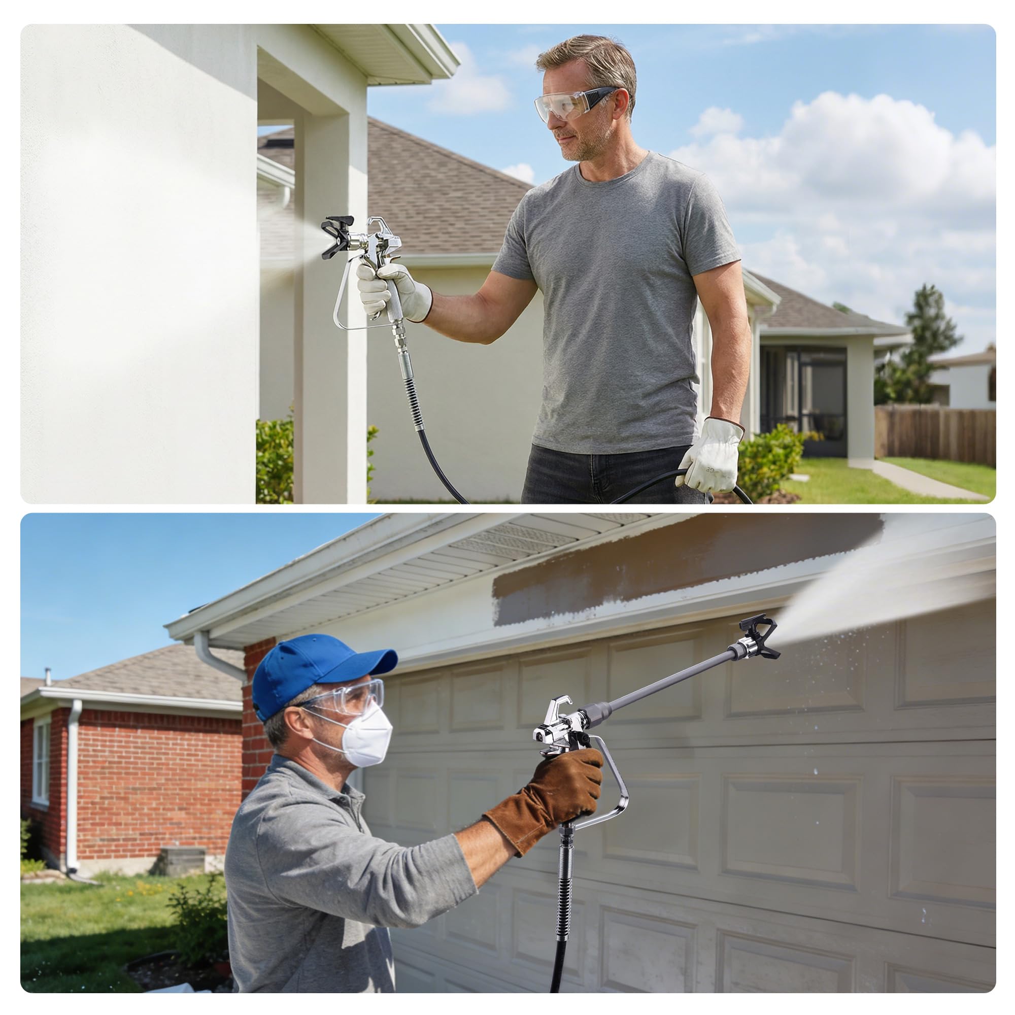WORKPRO exterior interior usage spray scenario