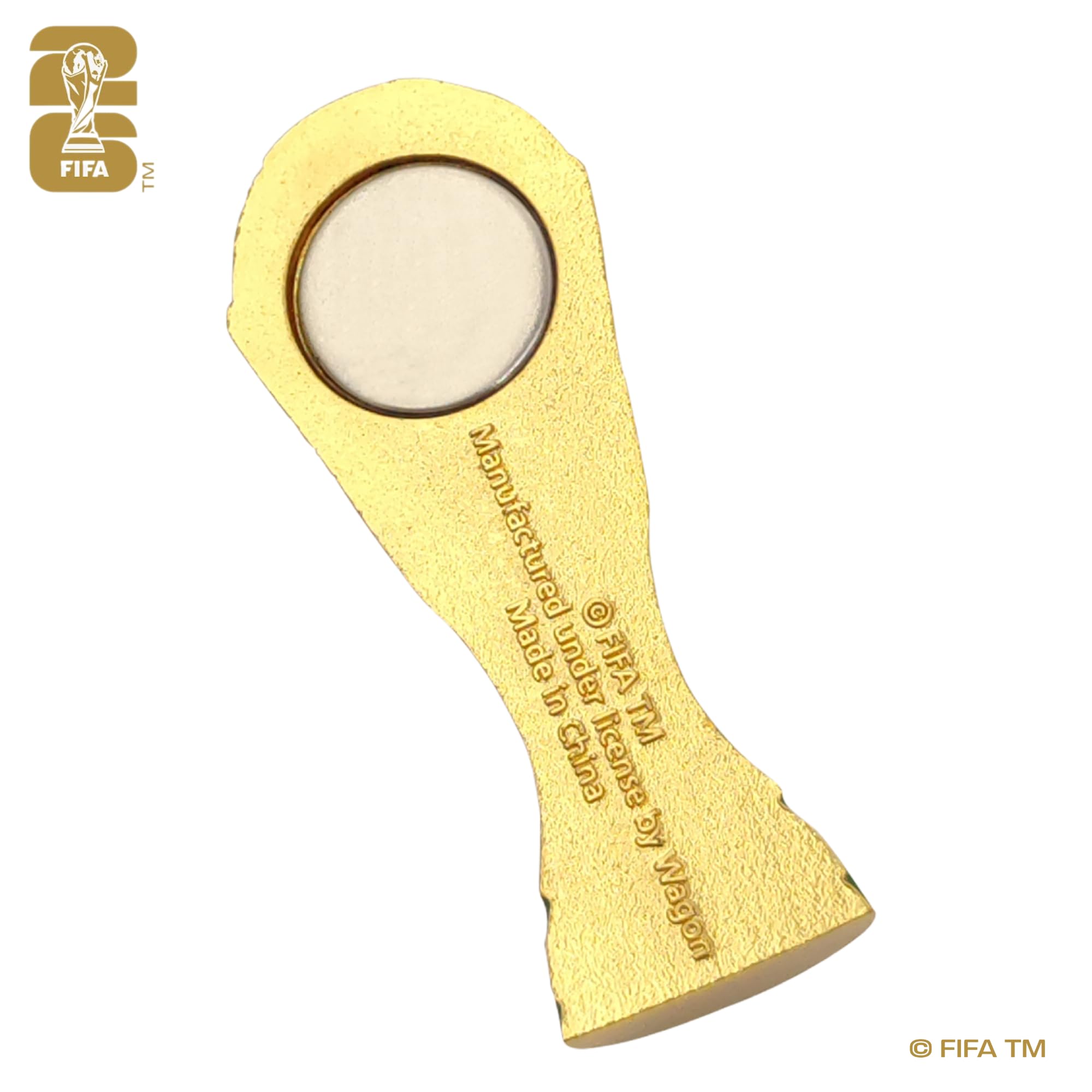 Official hologram sticker on World Cup magnet packaging