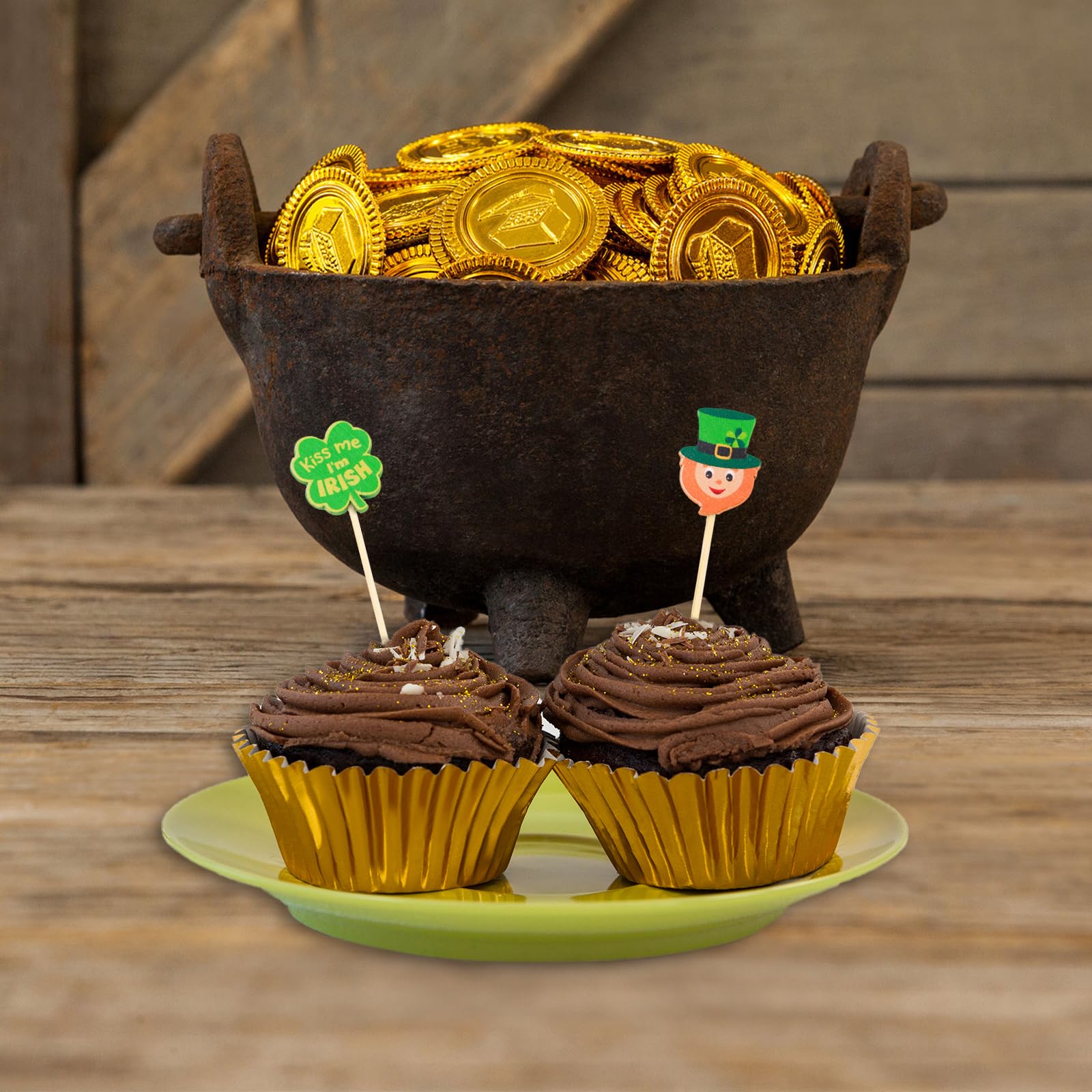 St Patrick's Day cocktail picks for classroom and parties