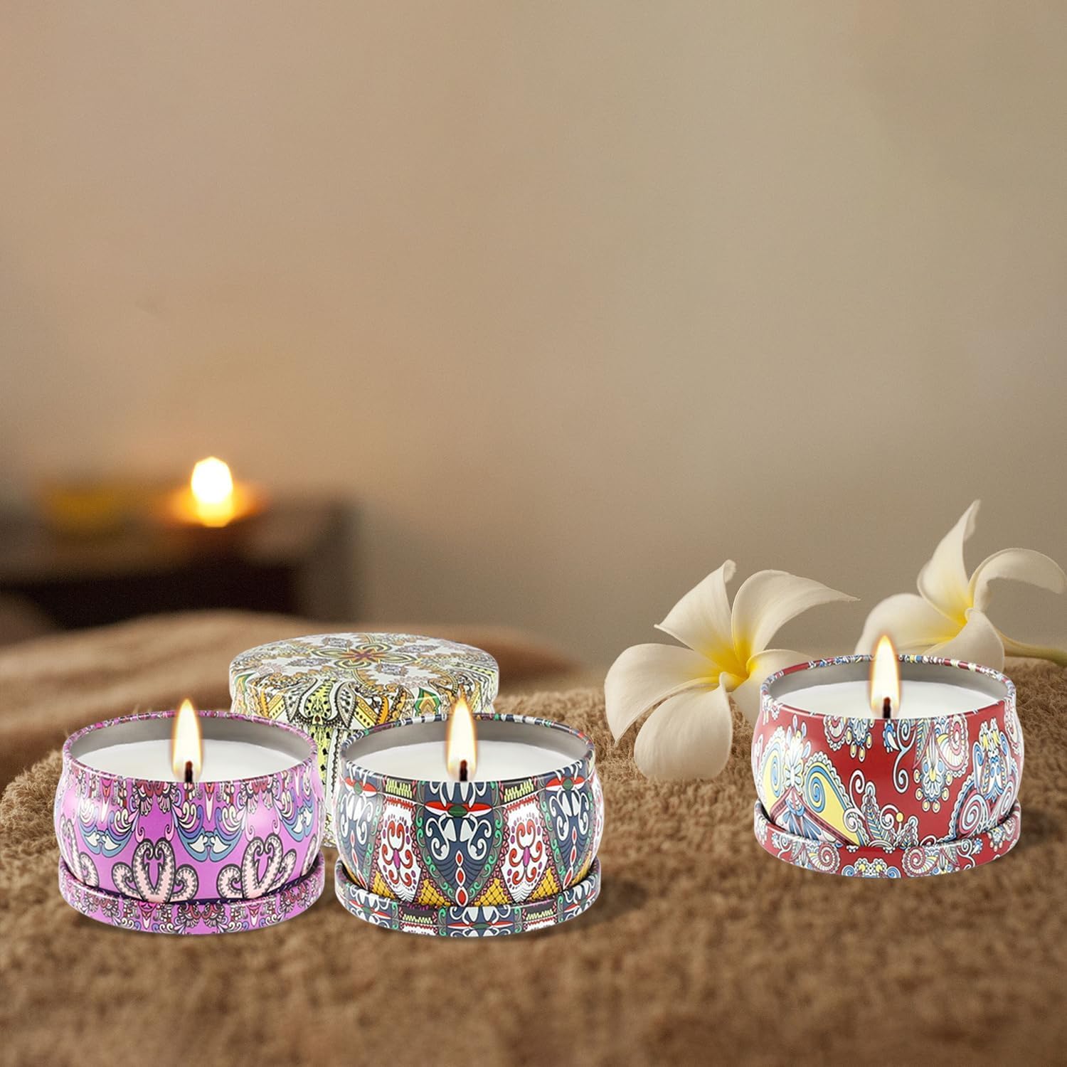 Candles for mom gift set for holidays