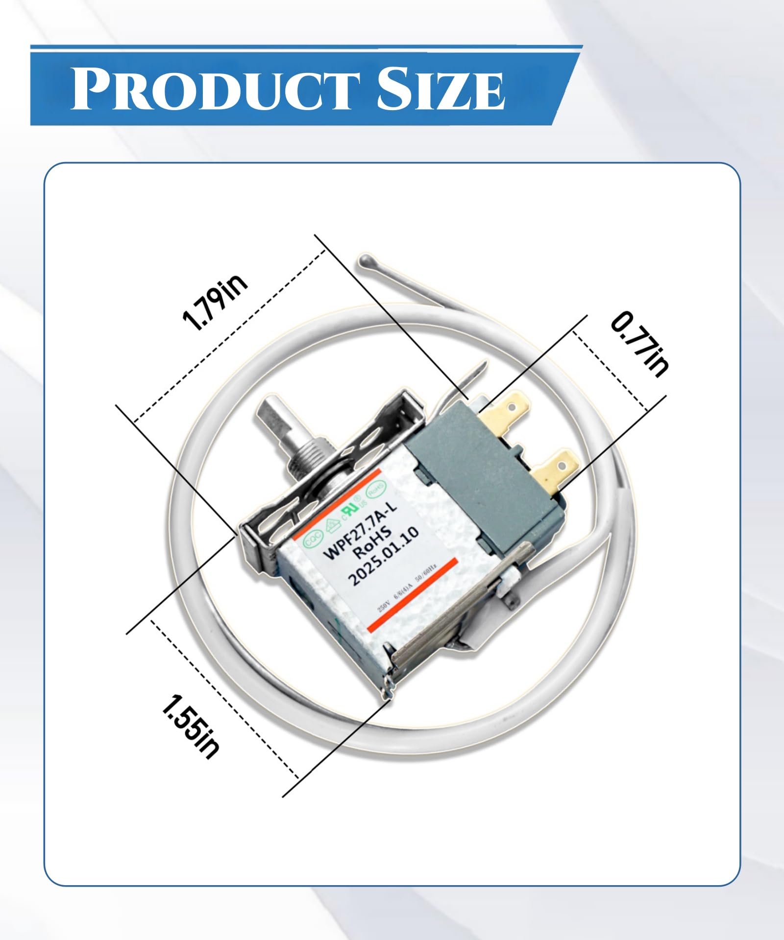 Thermostat packaging contents WR50X10085
