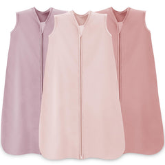 Wrrernsin baby sleep sack 0-6 months 3 pack 100 percent cotton