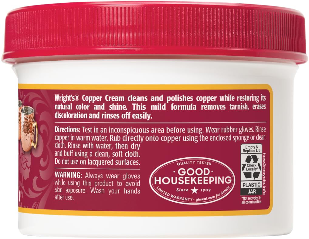 cream copper brass cleaner packaging description
