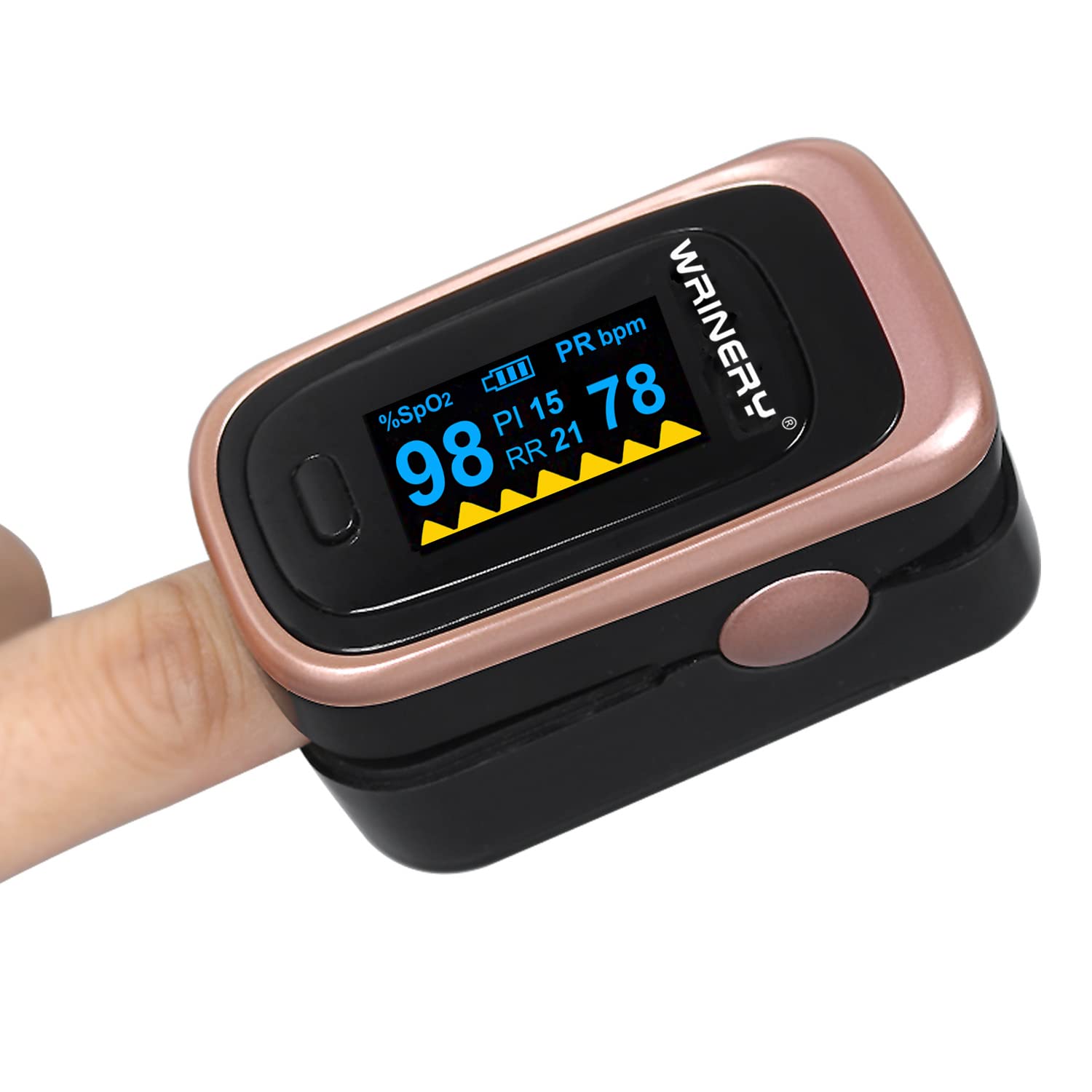 Oxygen Saturation Monitor WRINERY rose gold variant