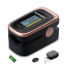 WRINERY Premium Pulse Oximeter Fingertip OLED display