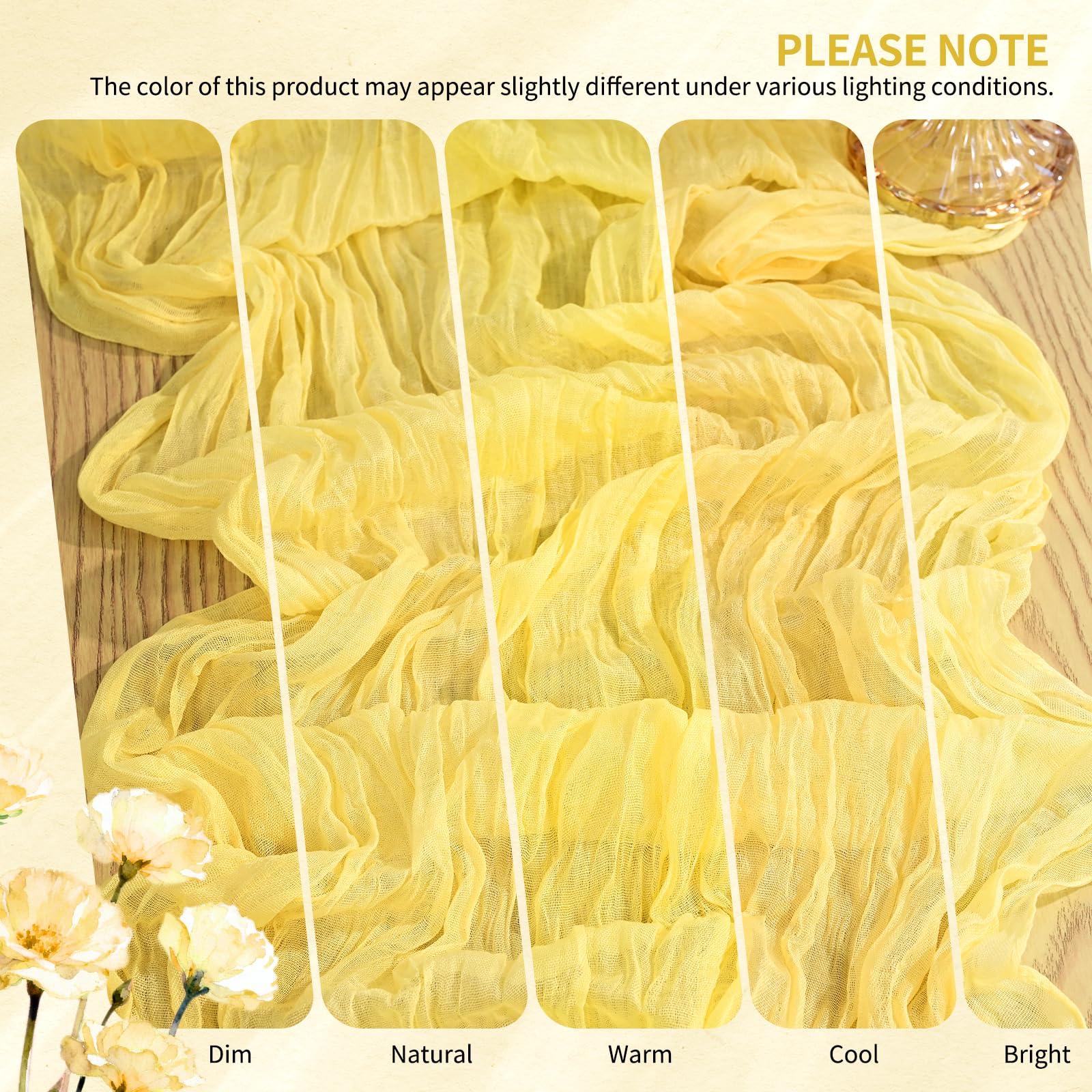 Versatile table runner for home and arches