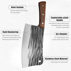 7.5 inch bone chopper blade 4.5 mm thick