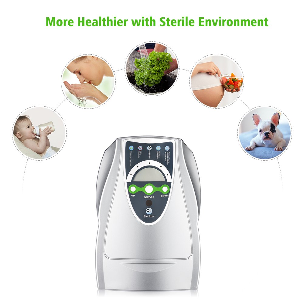 Timer controlled ozone generator for home