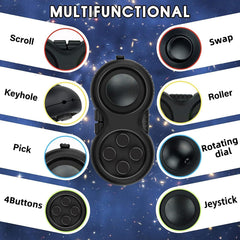 Lanyard included for easy carrying of fidget toy