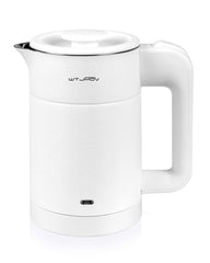 WTJMOV 0.6L small electric tea kettle white