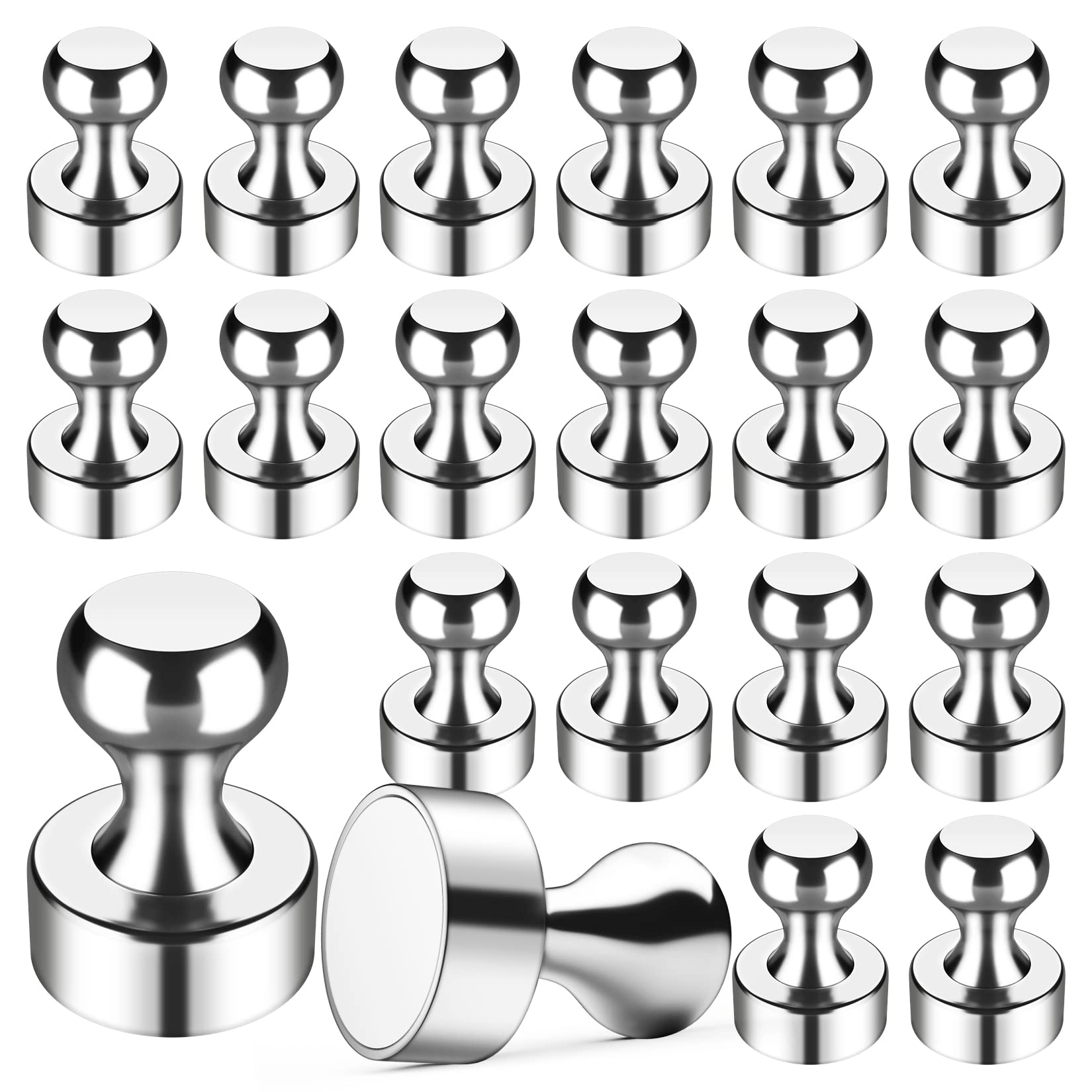WUDIME 12Pcs strong magnets for whiteboard
