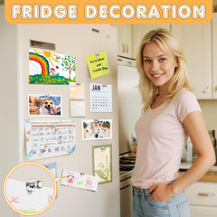Compact size magnets 0.47 x 0.63 inches for fridge