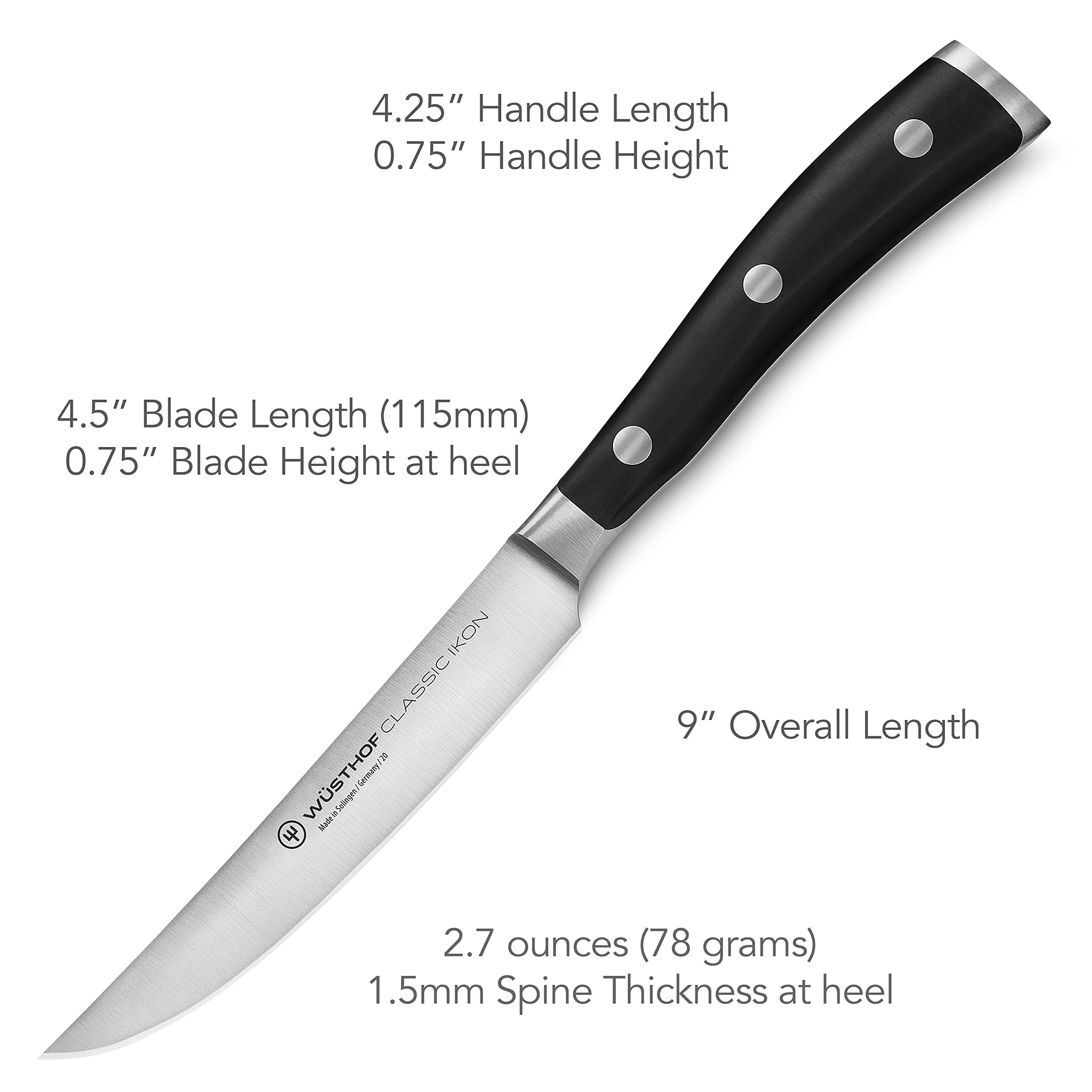Made in Solingen Germany with lifetime warranty