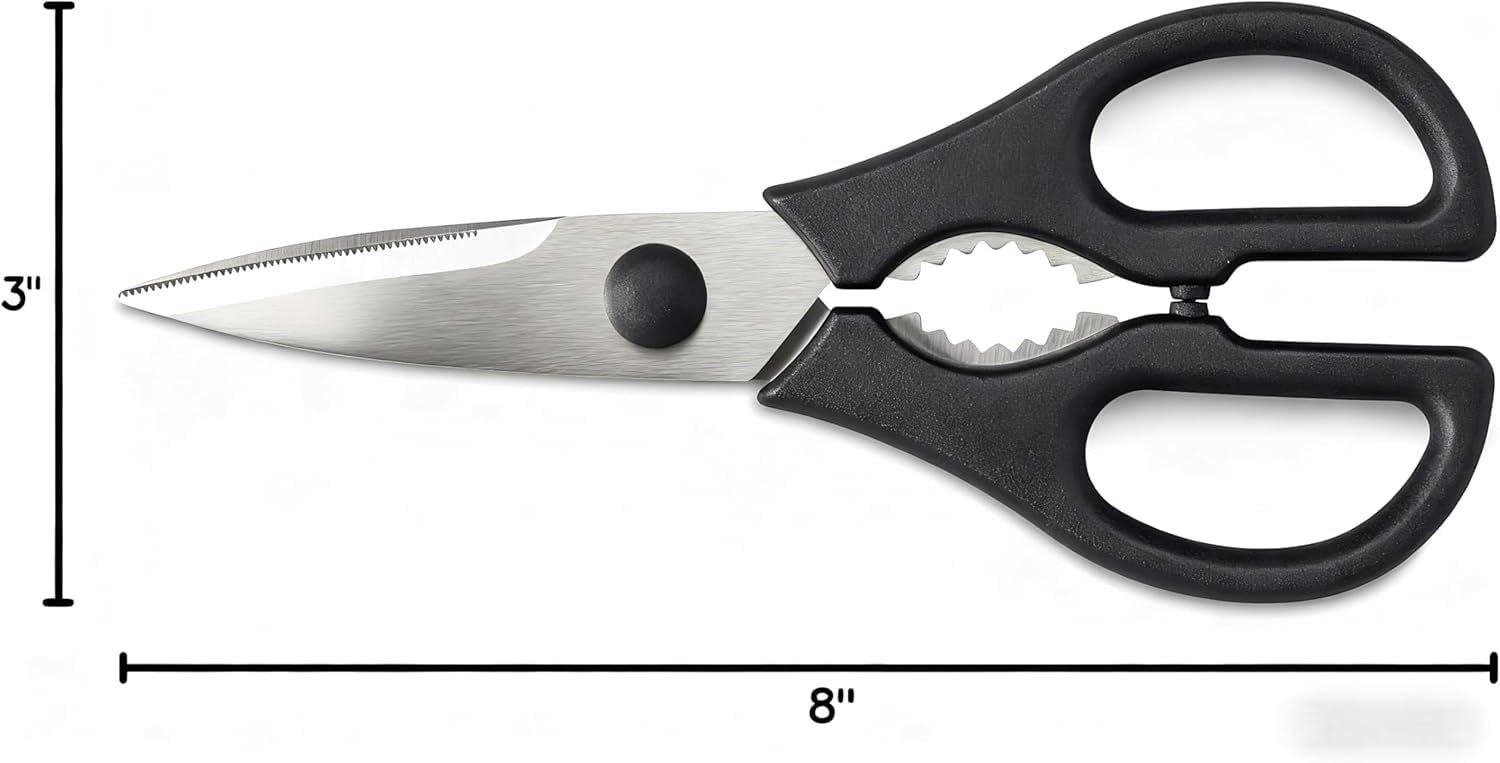 Wustoff heavy-duty stainless steel blades kitchen shears