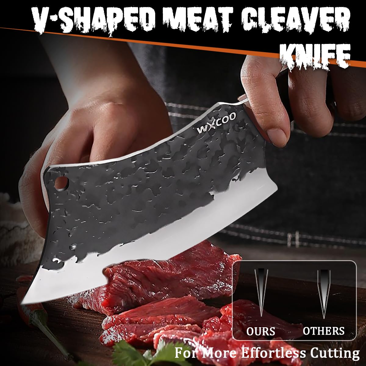 WXCOO utility knife with ergonomic handle