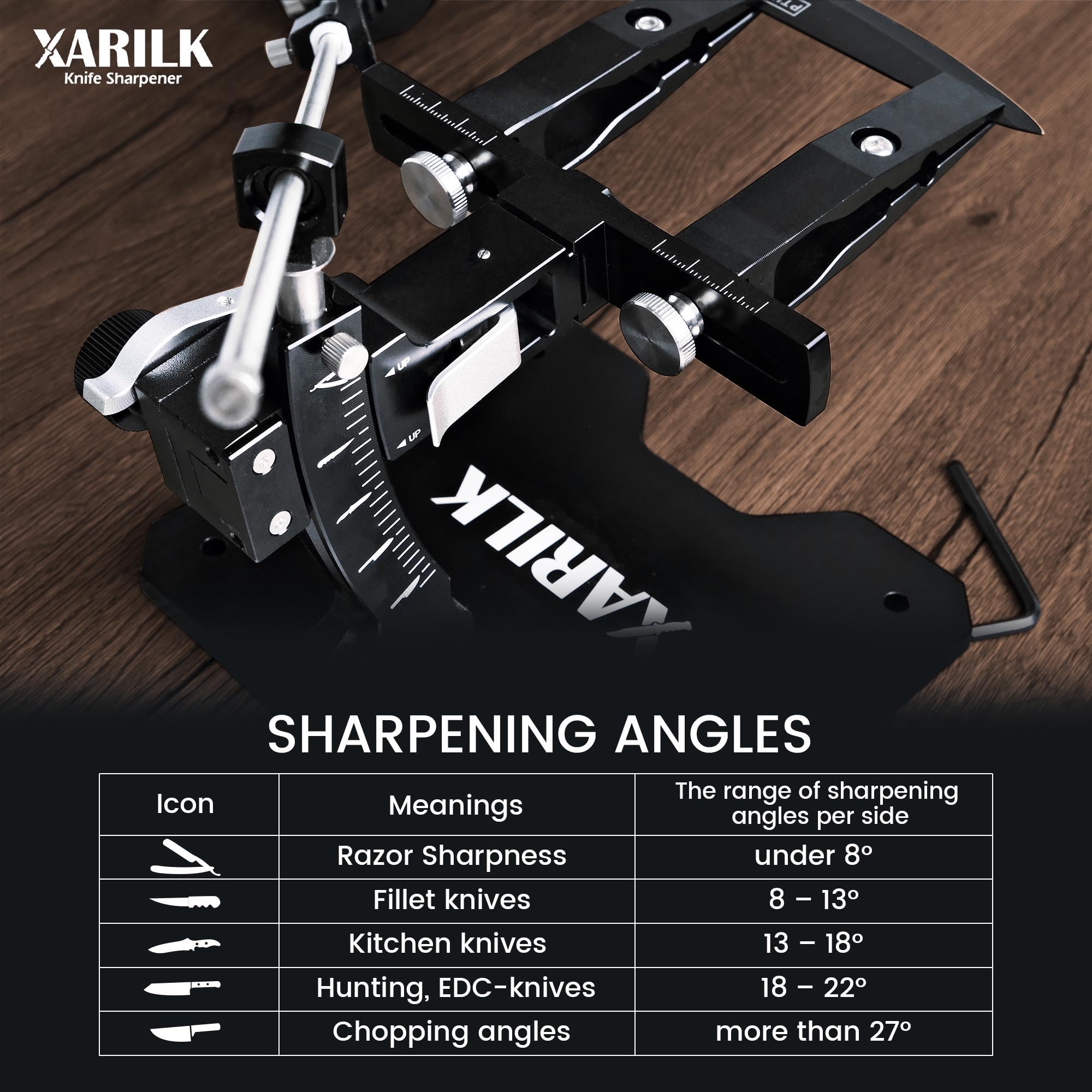 XARILK GEN3 1-pack sharpening stones