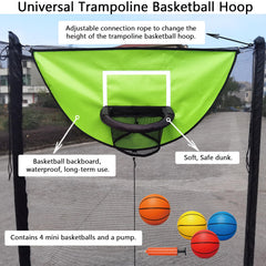 XATAMIO four mini basketballs included