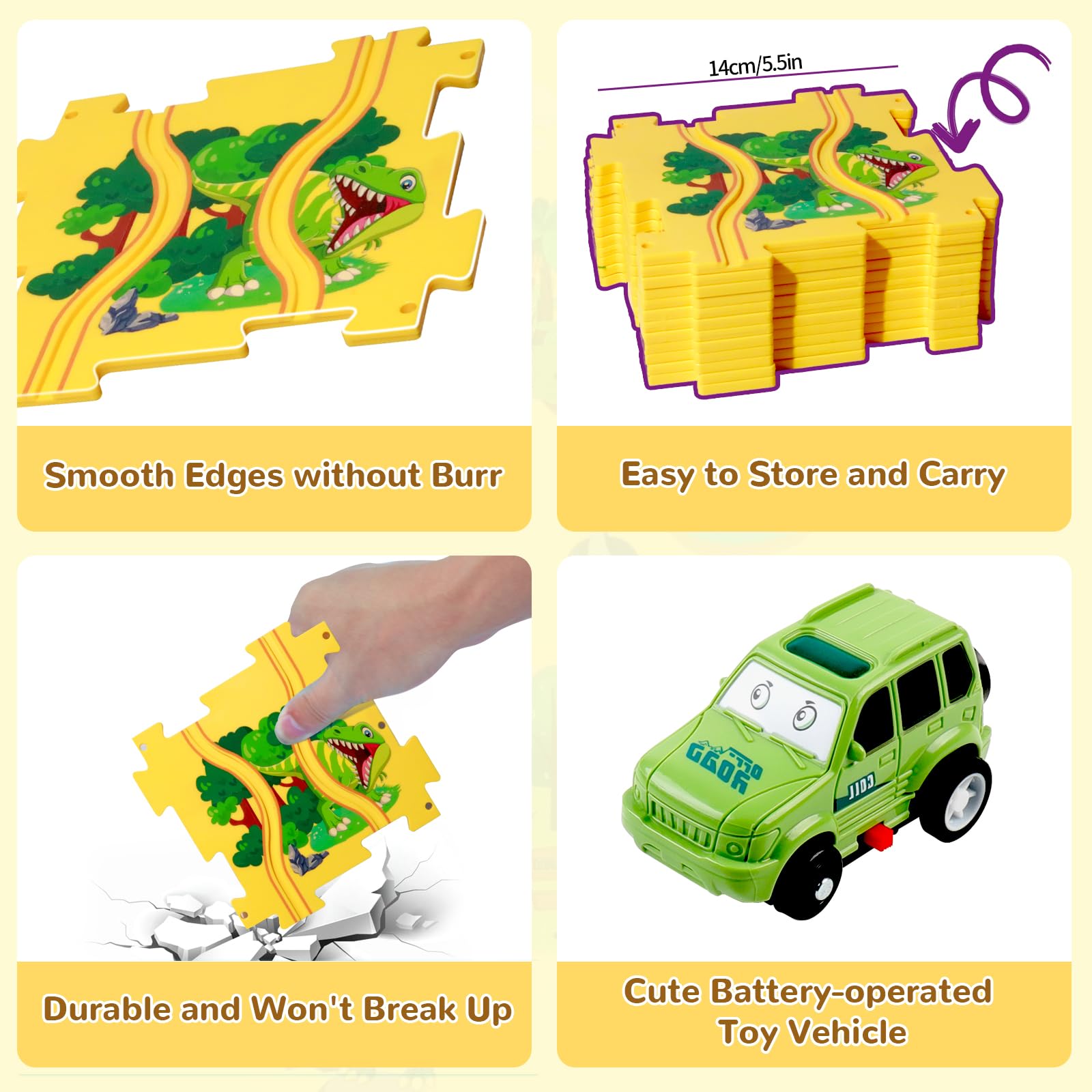 Compact design supports easy storage and quick cleanup