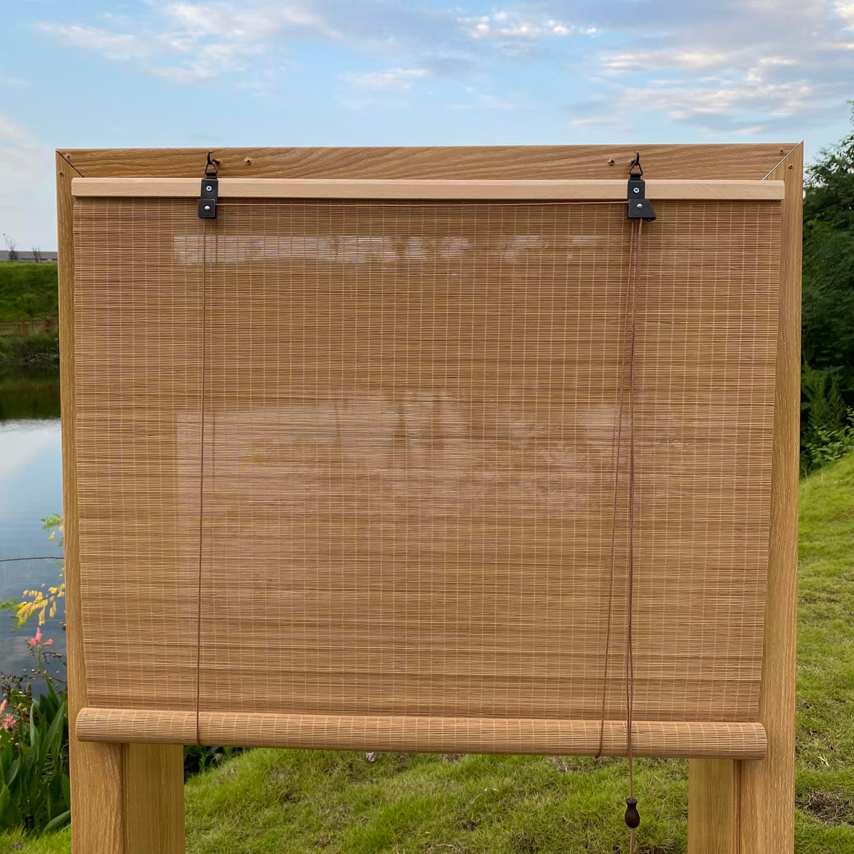 XIUXIU Bamboo Roller Shades product image