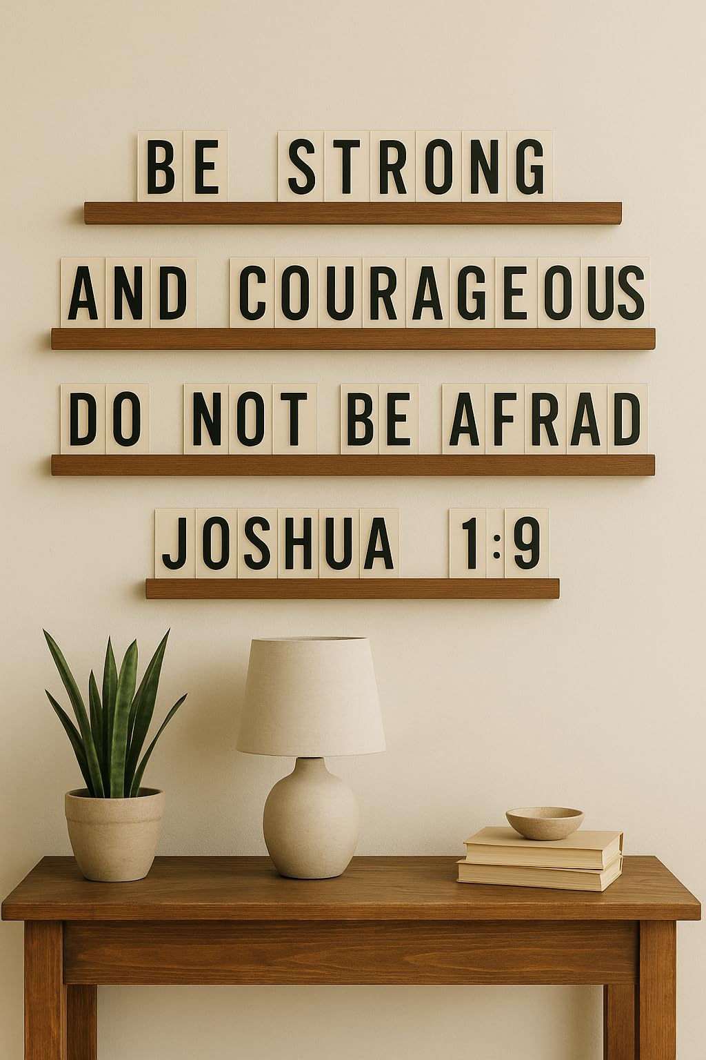 XL Letterboard wooden wall decor