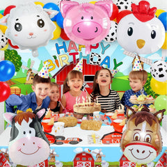 Cow balloon 24.8 x 17.7 inches from XLENGO farm animals