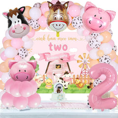 Donkey balloon 24.8 x 17.7 inches XLENGO farm animals