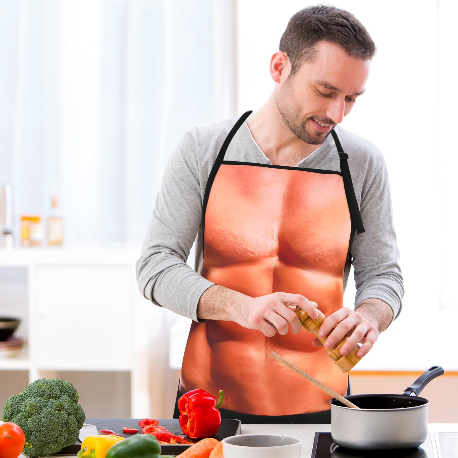 Christmas bachelor party white elephant gift occasions apron