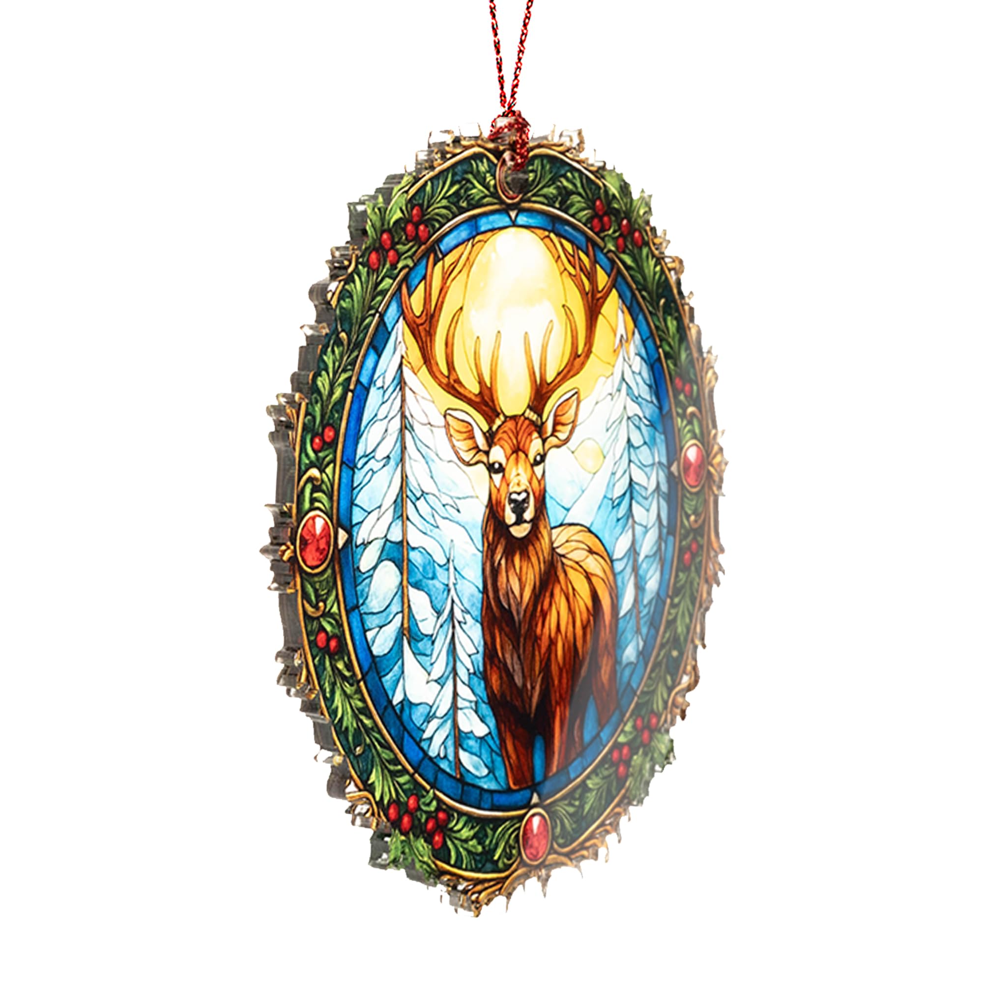 Xmas tree funny decoration packaging and story card