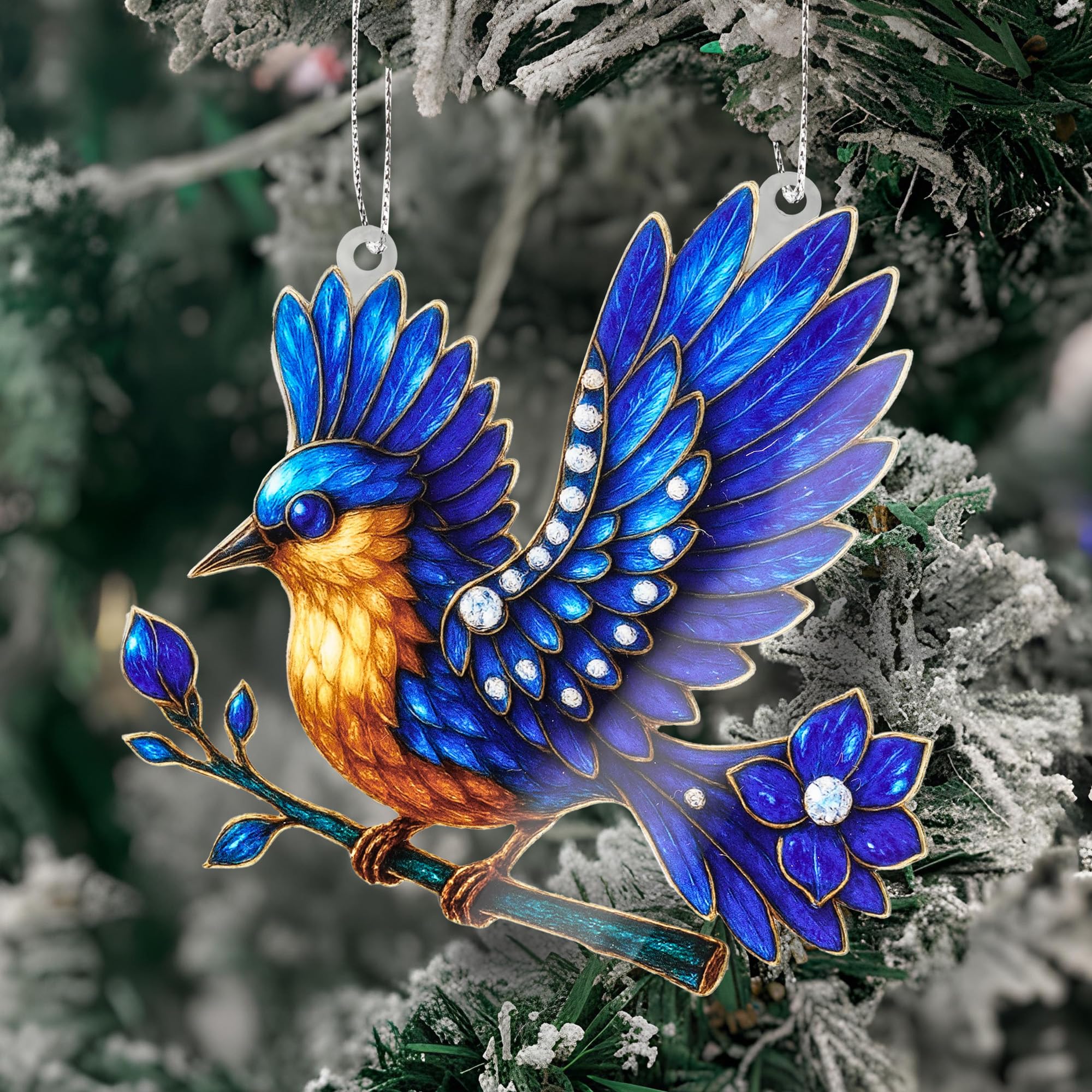 Xmas Tree Funny Decoration ornament packaging ready for gifting
