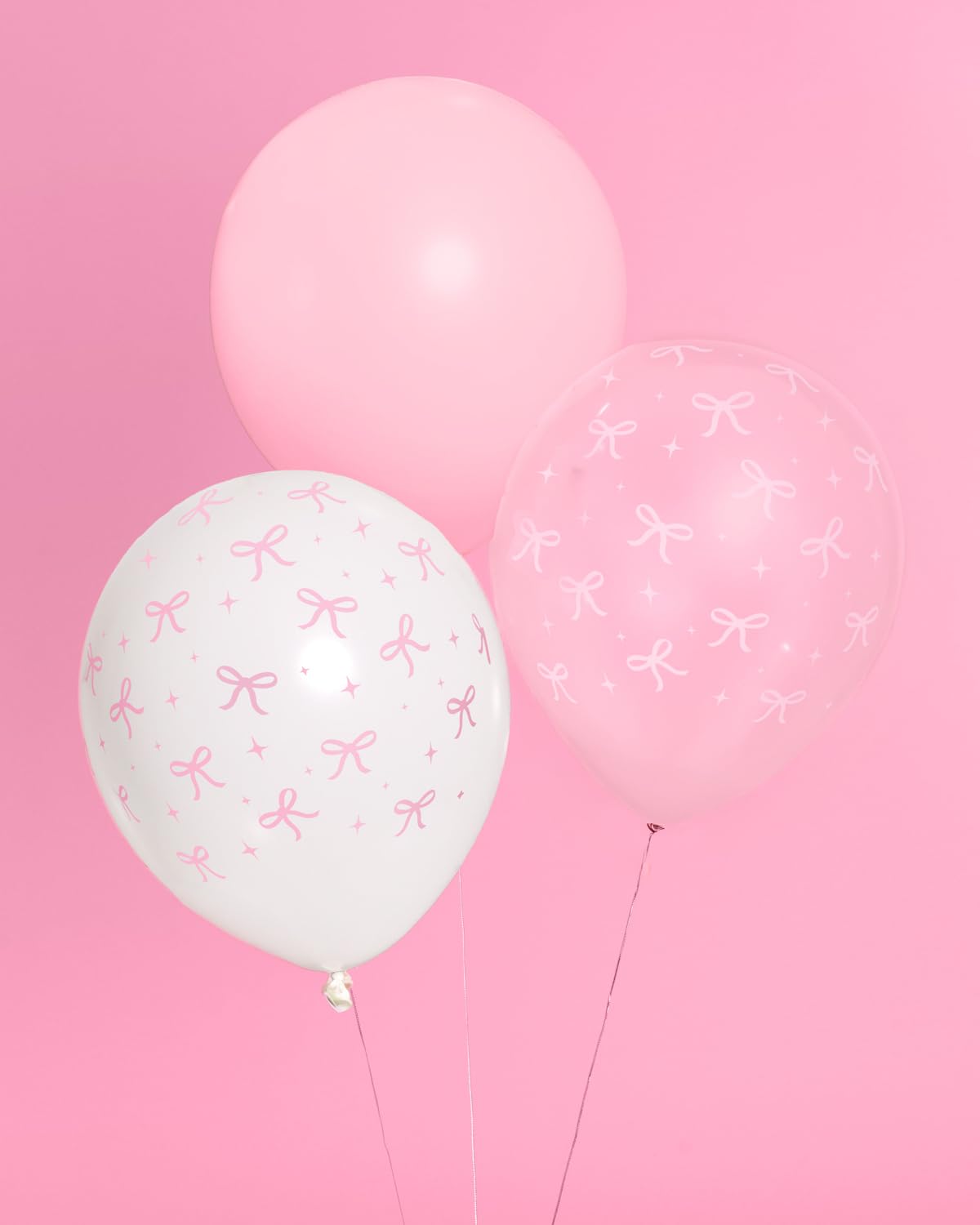 xo Fetti latex bow balloons bachelorette decor 12 inch