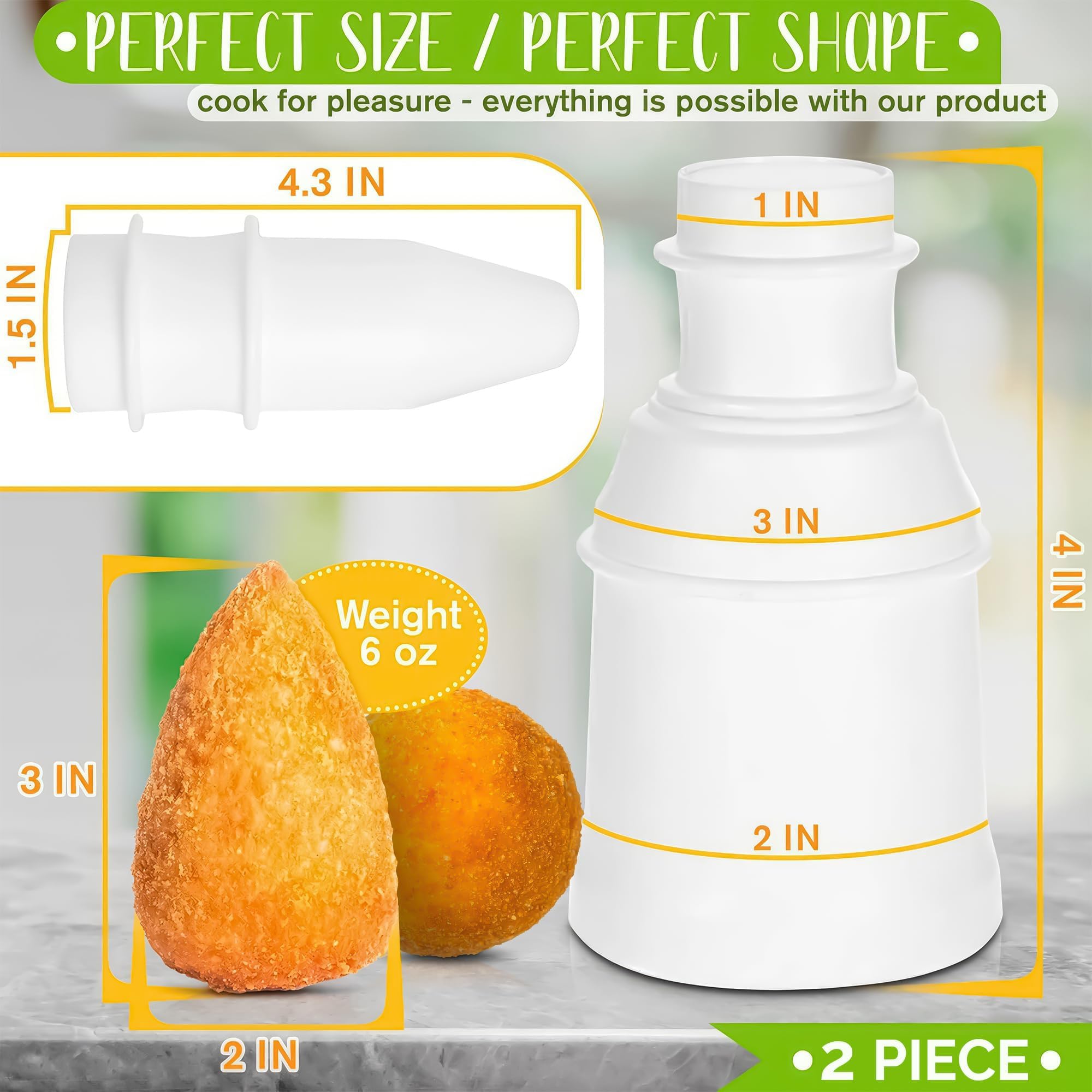 xoelle onigiri mould for meatballs and arancini 80-160g